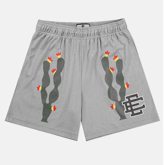 Graphic Training Mesh Shorts